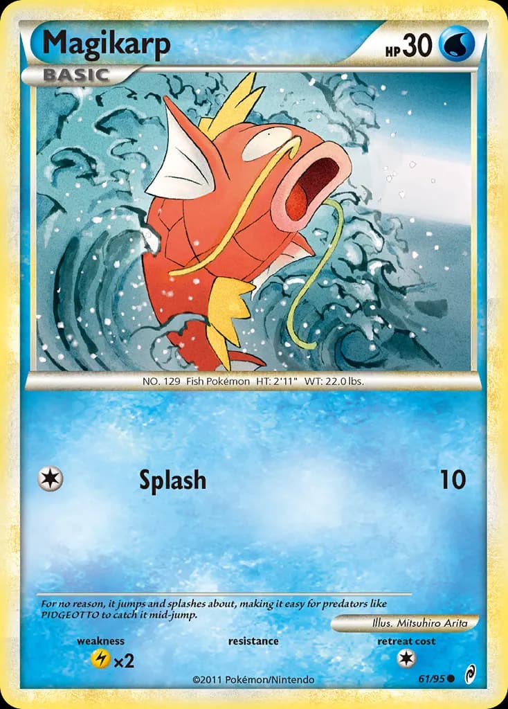 Magikarp — Call of Legends 61 Pokémon card