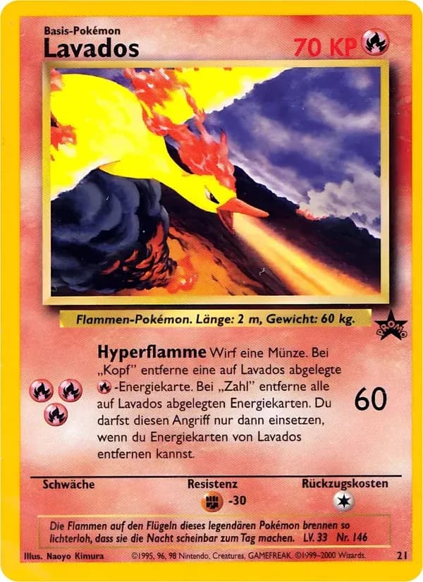Lavados — Wizards Black Star Promos 21 German Pokémon card