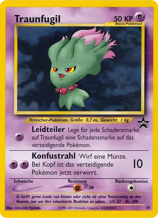 Traunfugil — Wizards Black Star Promos 39 German Pokémon card