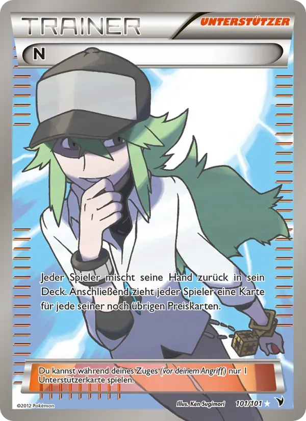 N — Königliche Siege 101 German Pokémon card