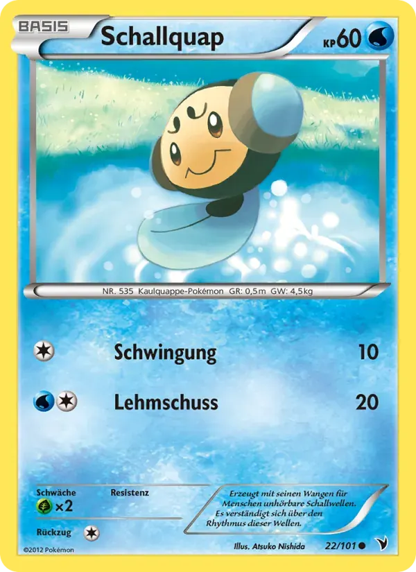 Schallquap — Königliche Siege 22 German Pokémon card