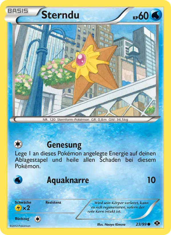 Sterndu — Kommende Schicksale 23 German Pokémon card