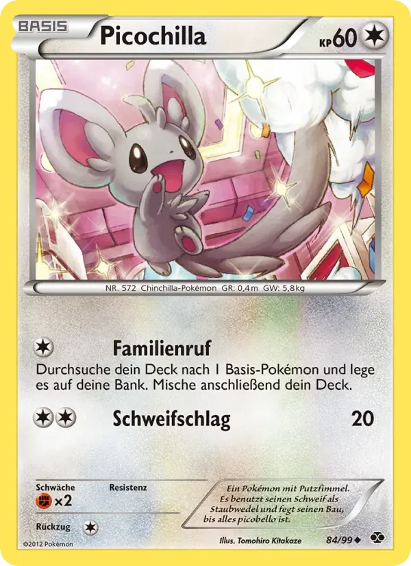 Picochilla — Kommende Schicksale 84 German Pokémon card