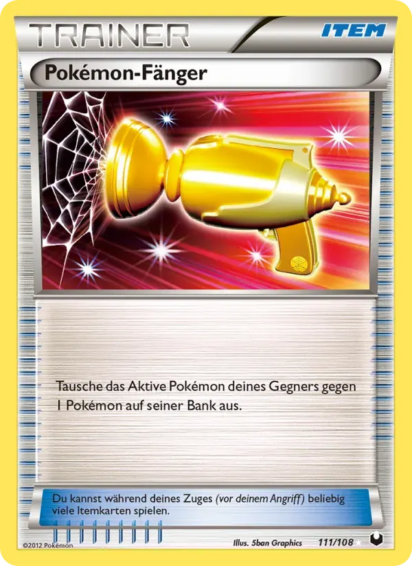 Pokémon-Fänger — Erforscher der Finsternis 111 German Pokémon card