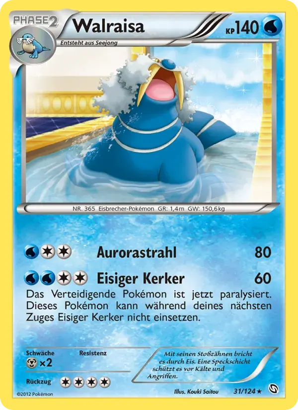 Walraisa — Hoheit der Drachen 31 German Pokémon card