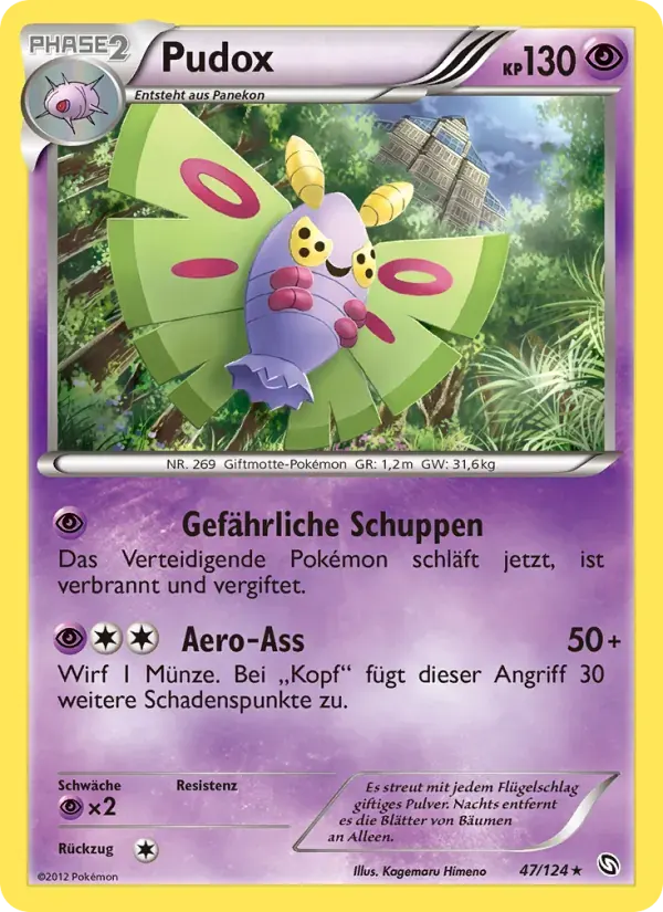 Pudox — Hoheit der Drachen 47 German Pokémon card