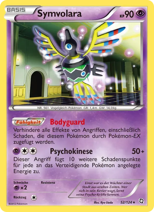 Symvolara — Hoheit der Drachen 52 German Pokémon card