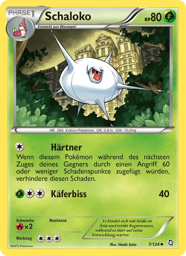 Schaloko — Hoheit der Drachen 7 German Pokémon card