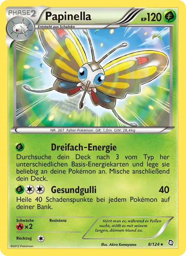 Papinella — Hoheit der Drachen 8 German Pokémon card