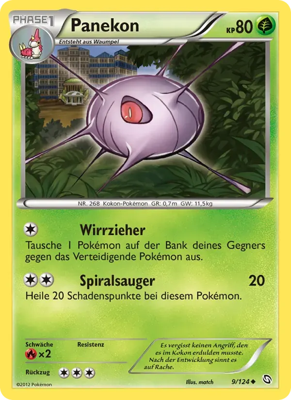 Panekon — Hoheit der Drachen 9 German Pokémon card