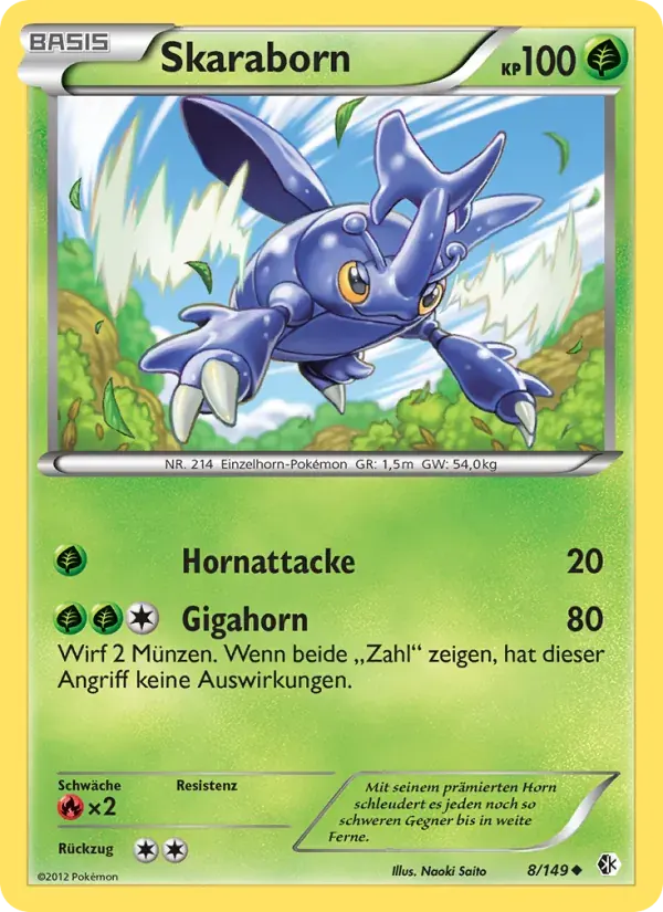 Skaraborn — Überschrittene Schwellen 8 German Pokémon card