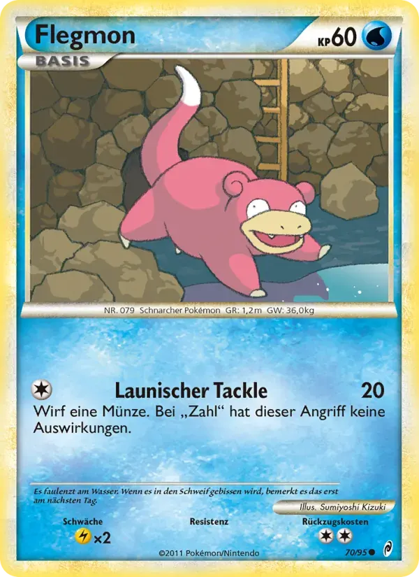 Flegmon — Ruf der Legenden 70 German Pokémon card