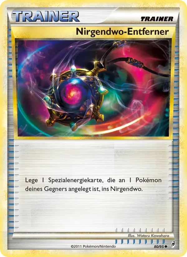 Nirgendwo-Entferner — Ruf der Legenden 80 German Pokémon card