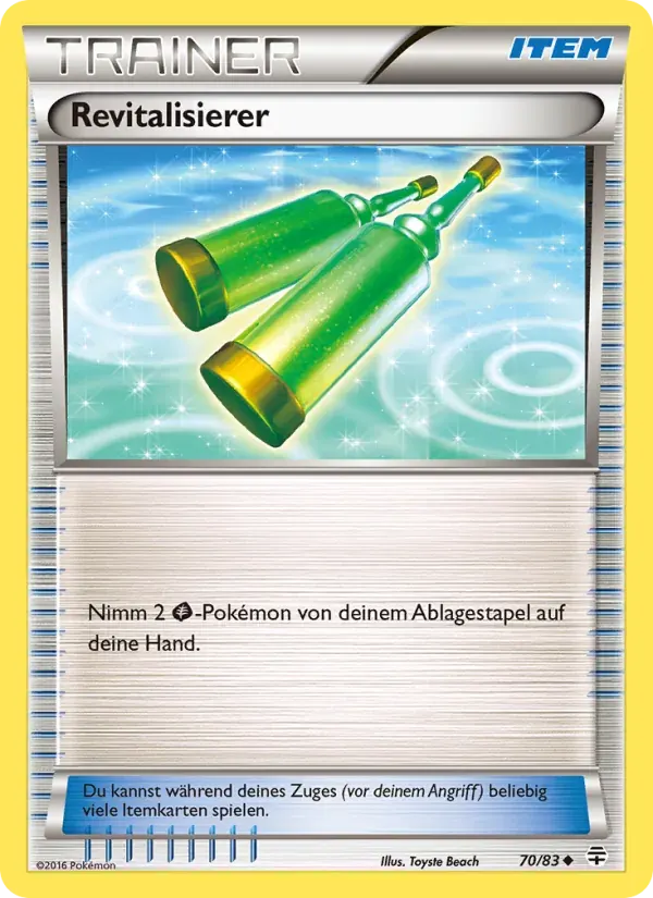 Revitalisierer — Generationen 70 German Pokémon card