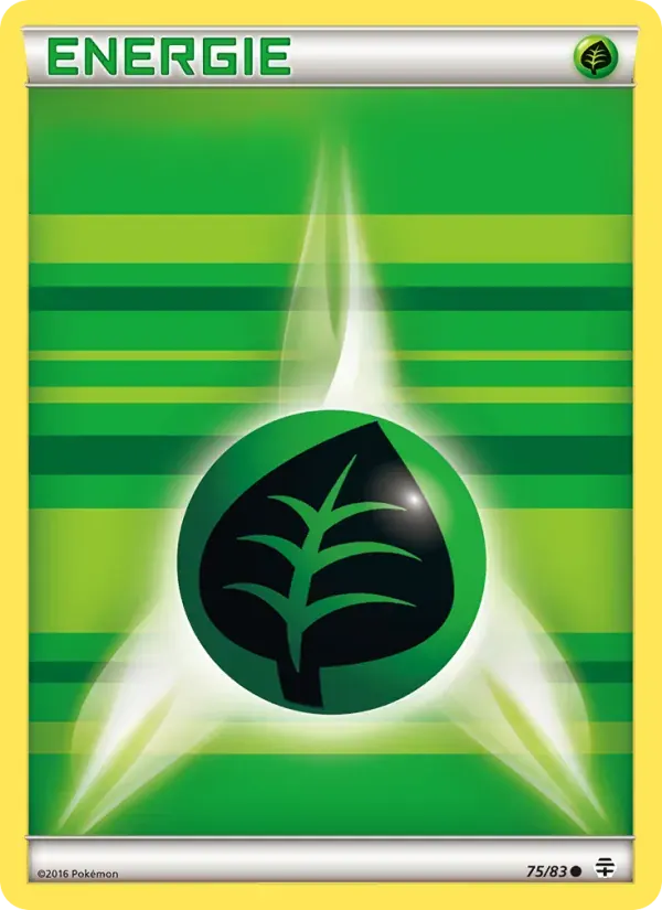 Pflanzen-Energie — Generationen 75 German Pokémon card