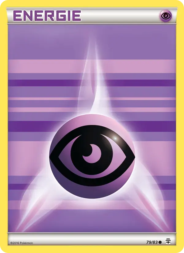 Psycho-Energie — Generationen 79 German Pokémon card