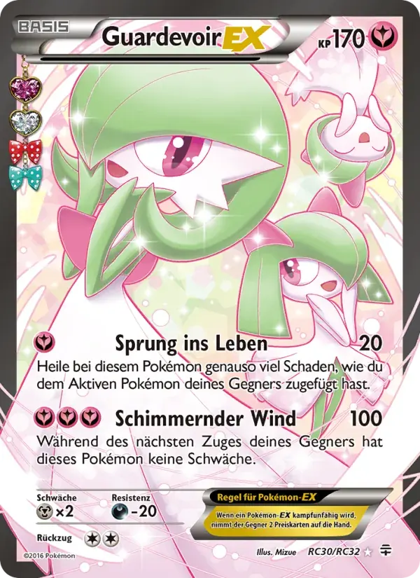 Guardevoir-EX — Generationen RC30 German Pokémon card