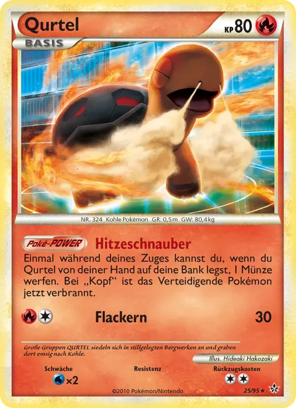 Qurtel — Entfesselt 25 German Pokémon card
