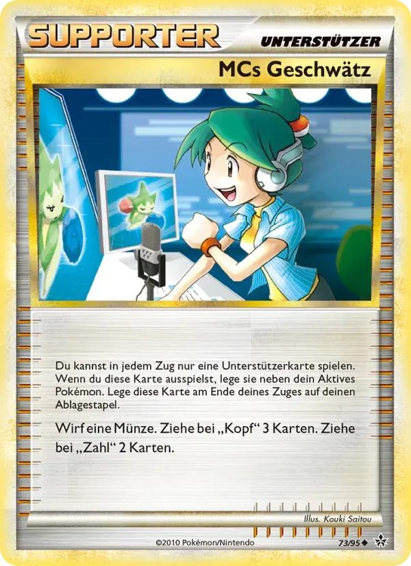 MCs Geschwätz — Entfesselt 73 German Pokémon card