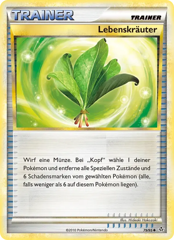 Lebenskräuter — Entfesselt 79 German Pokémon card