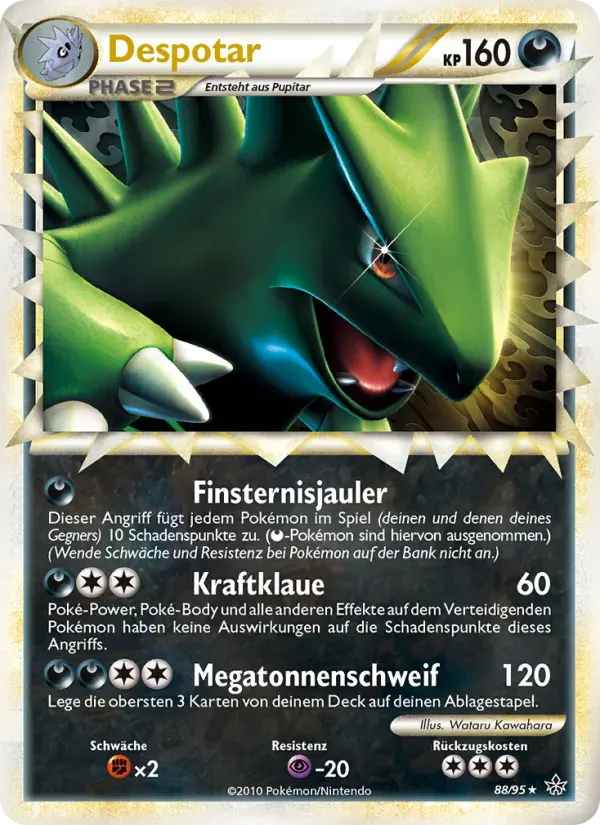 Despotar — Entfesselt 88 German Pokémon card