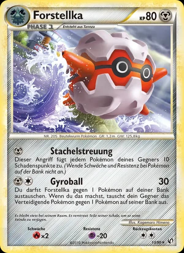 Forstellka — Unerschrocken 13 German Pokémon card