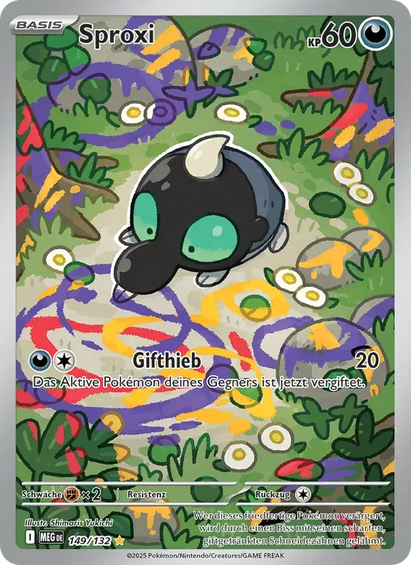 Sproxi — Mega-Entwicklung 149 German Pokémon card