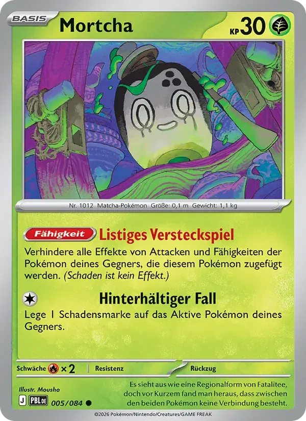 Mortcha — Dunkelnacht 5 German Pokémon card