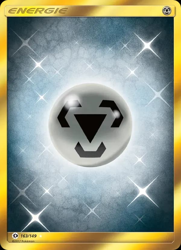 Metall-Energie — Sonne & Mond 163 German Pokémon card