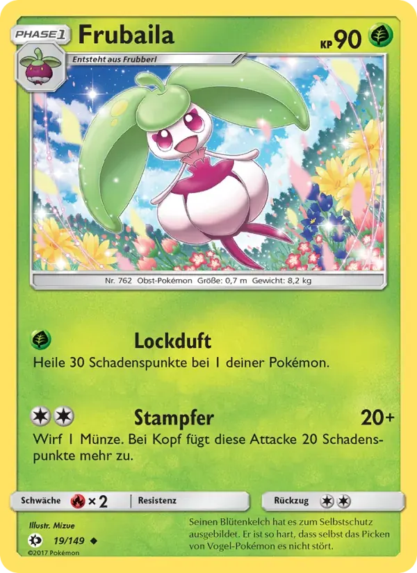 Frubaila — Sonne & Mond 19 German Pokémon card