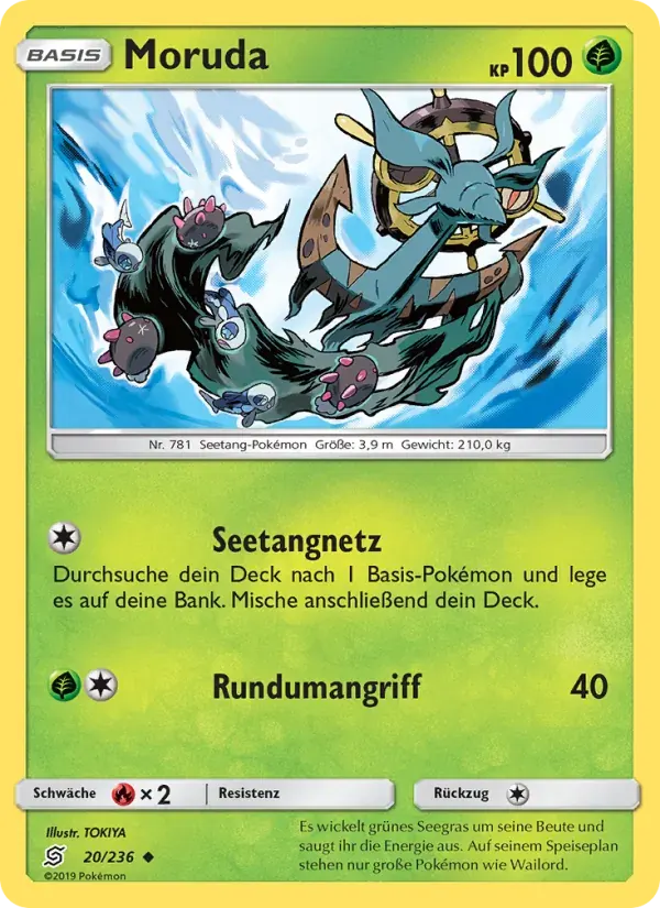 Moruda — Bund der Gleichgesinnten 20 German Pokémon card