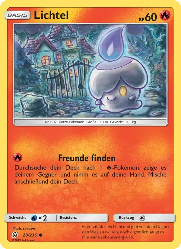 Lichtel — Bund der Gleichgesinnten 28 German Pokémon card