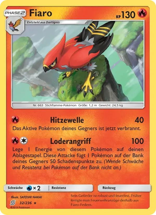 Fiaro — Bund der Gleichgesinnten 32 German Pokémon card
