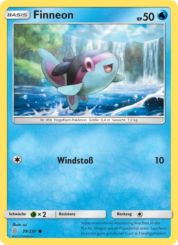 Finneon — Bund der Gleichgesinnten 39 German Pokémon card