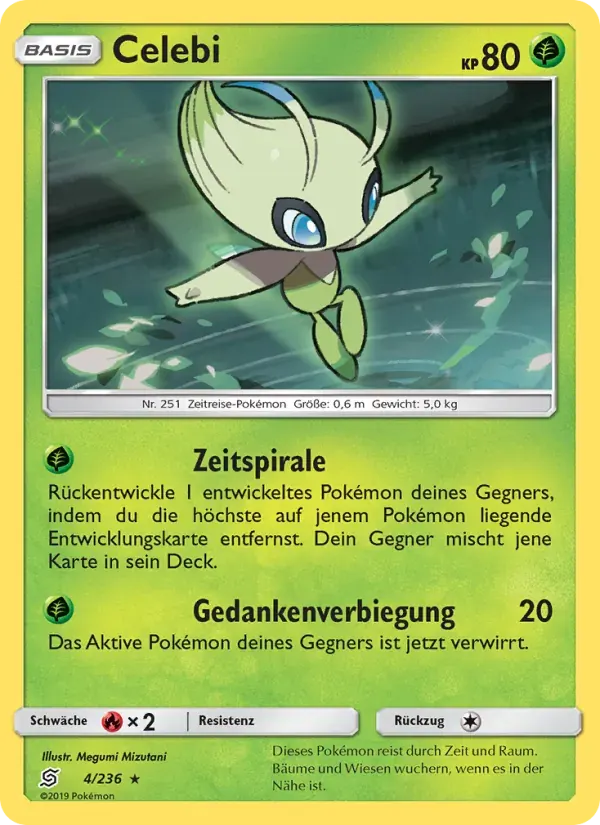Celebi — Bund der Gleichgesinnten 4 German Pokémon card