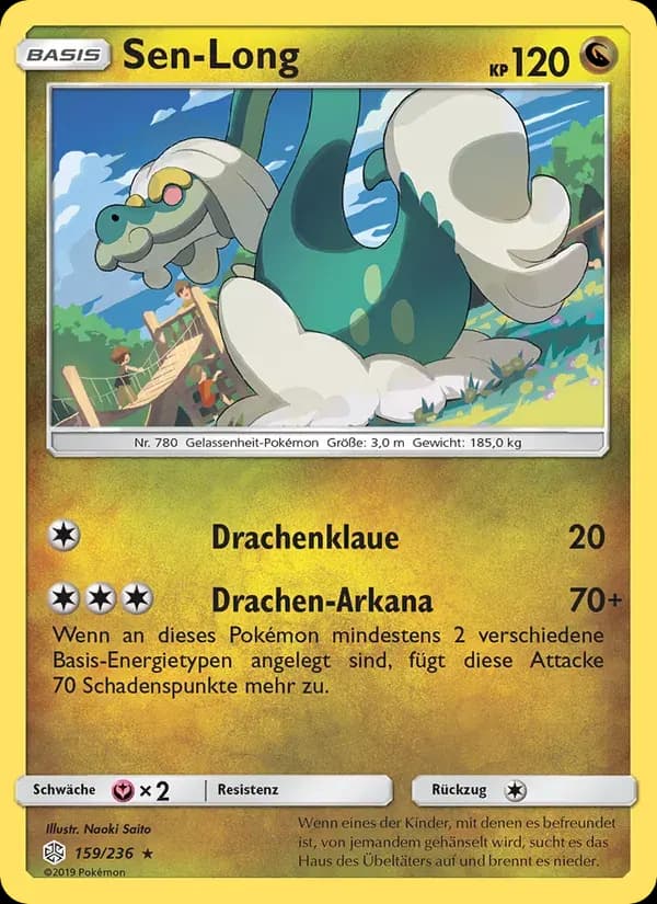 Sen-Long — Welten im Wandel 159 German Pokémon card