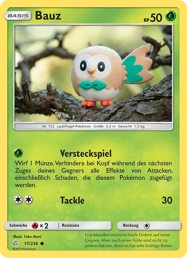 Bauz — Welten im Wandel 17 German Pokémon card