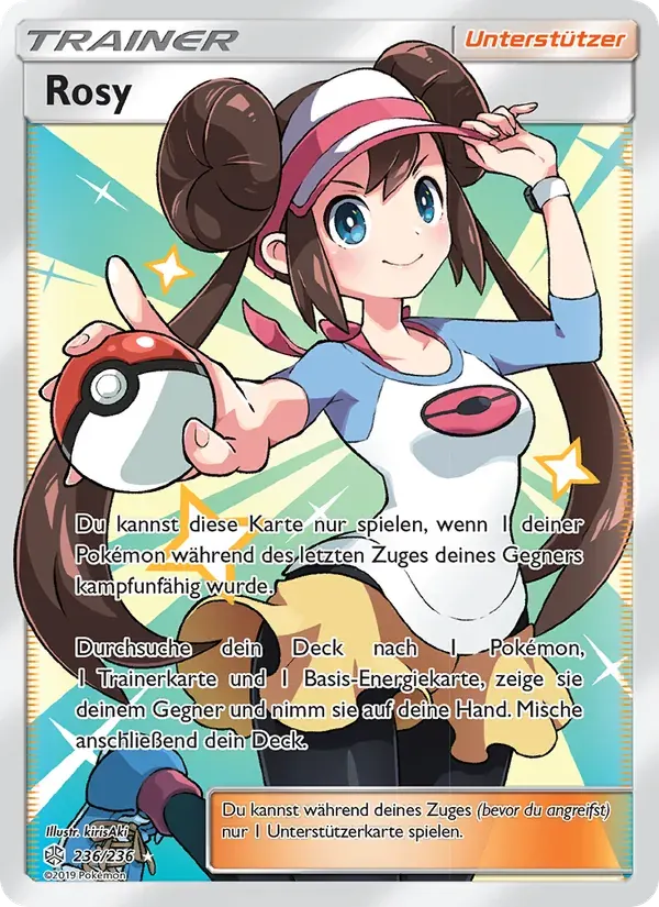 Rosy — Welten im Wandel 236 German Pokémon card
