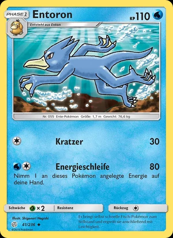 Entoron — Welten im Wandel 41 German Pokémon card