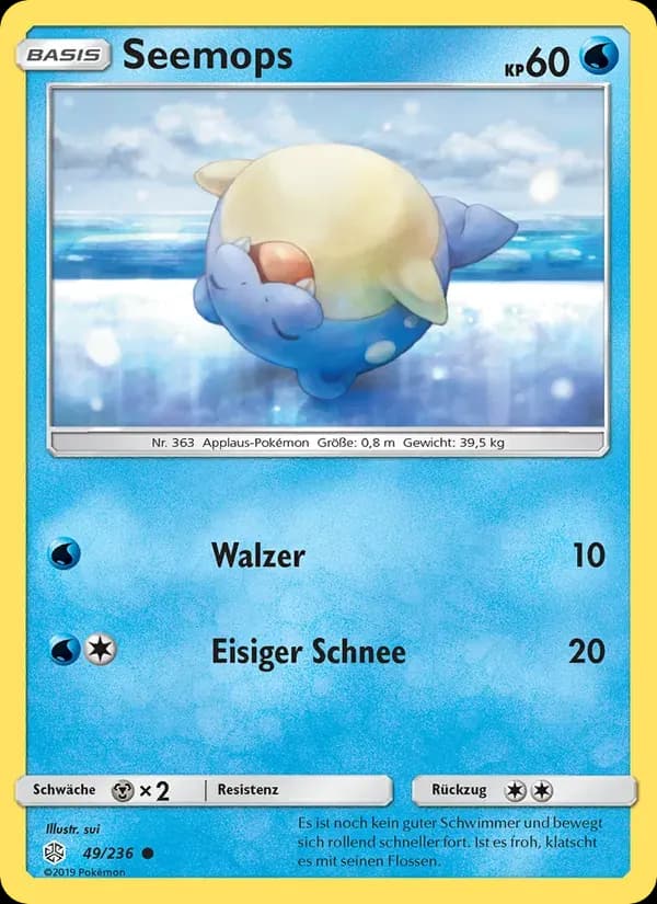 Seemops — Welten im Wandel 49 German Pokémon card
