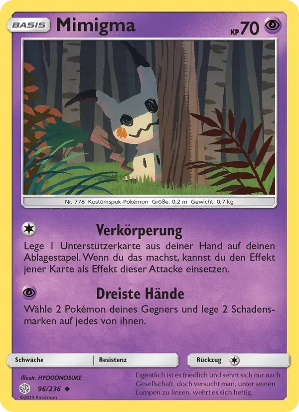 Mimigma — Welten im Wandel 96 German Pokémon card