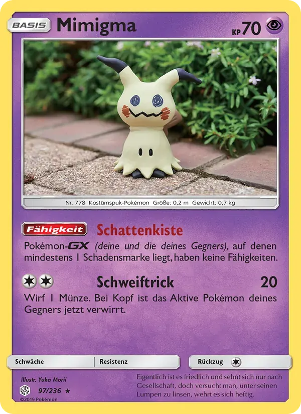 Mimigma — Welten im Wandel 97 German Pokémon card