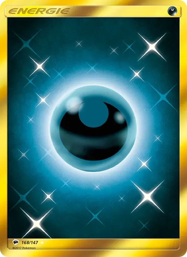 Finsternis-Energie — Nacht in Flammen 168 German Pokémon card