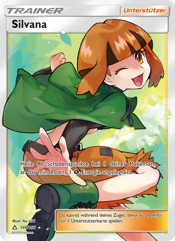 Silvana — Ultra-Prisma 149 German Pokémon card