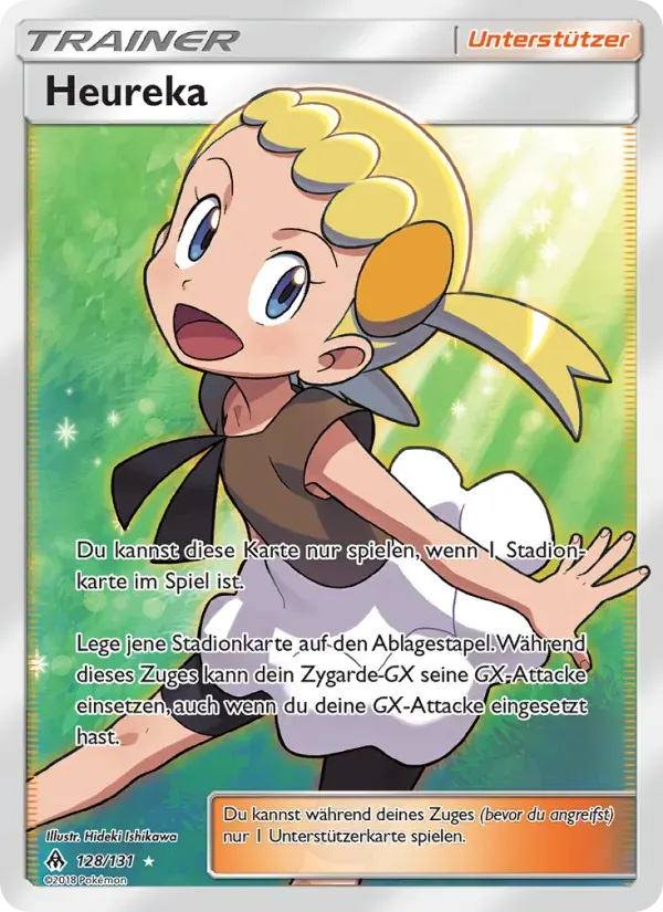 Heureka — Grauen Der Lichtfinsternis 128 German Pokémon card