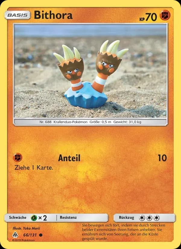 Bithora — Grauen Der Lichtfinsternis 66 German Pokémon card
