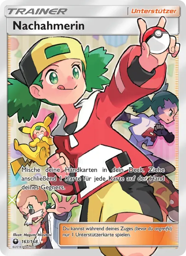 Nachahmerin — Sturm Am Firmament 163 German Pokémon card