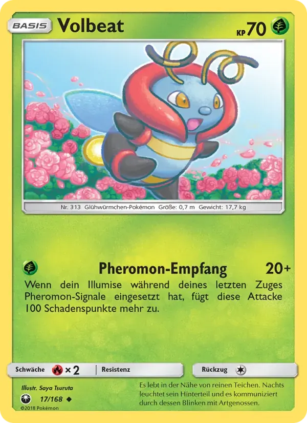 Volbeat — Sturm Am Firmament 17 German Pokémon card