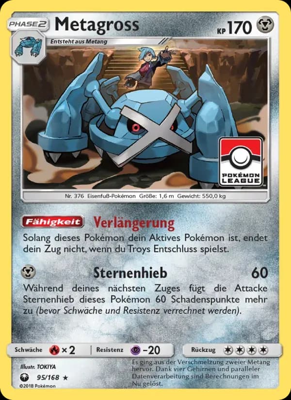 Metagross — Sturm Am Firmament 95 German Pokémon card