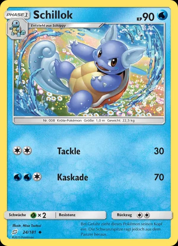 Schillok — Teams Sind Trumpf 24 German Pokémon card